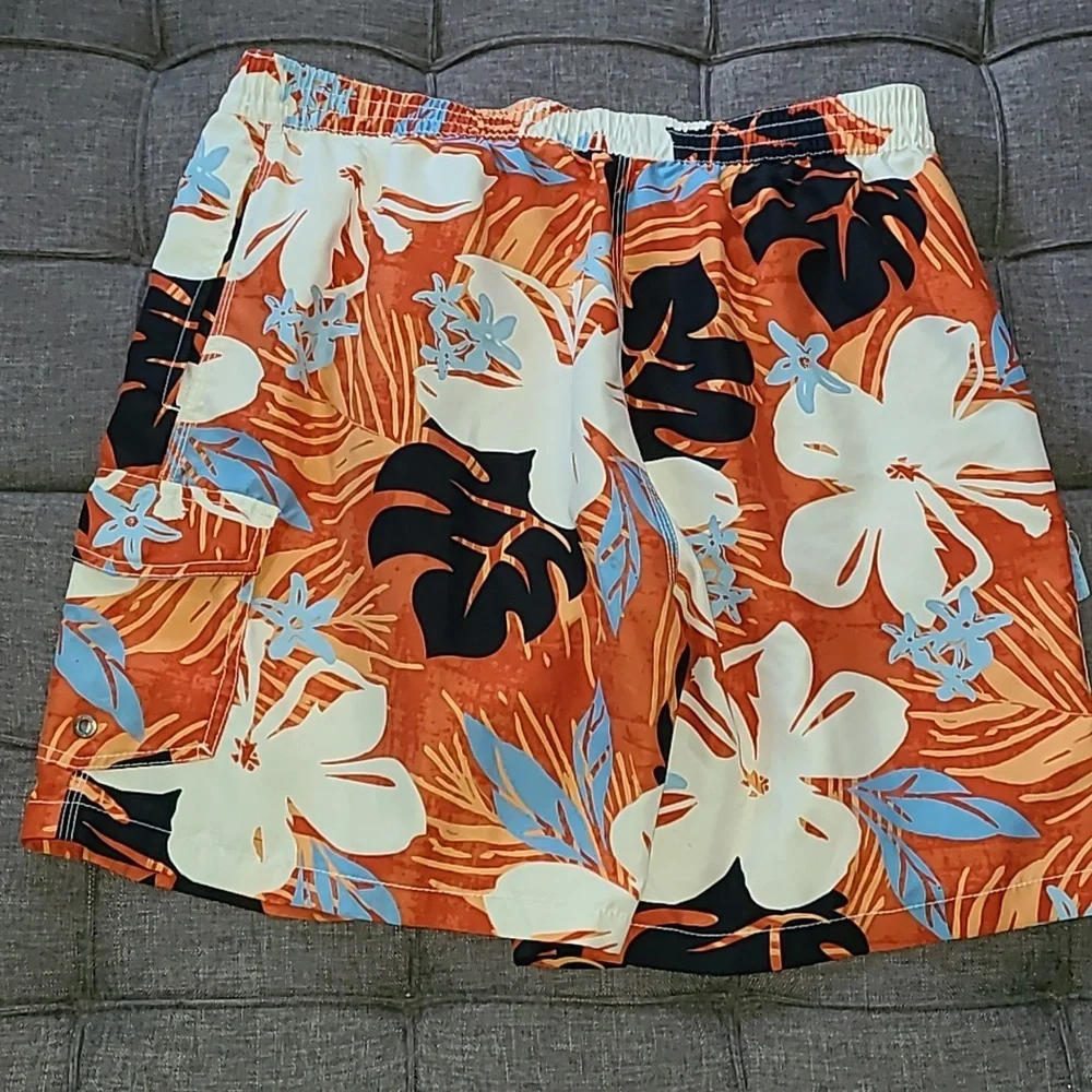 Caribbean Joe swim trunks / shorts XL MENS SUMMER BEACH‎ TROPICAL
